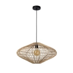 Lampa wisząca MAGALI Ø 56 cm 1xE27 Light wood 03435/56/72 Lucide - zdjęcie dodatkowe 1